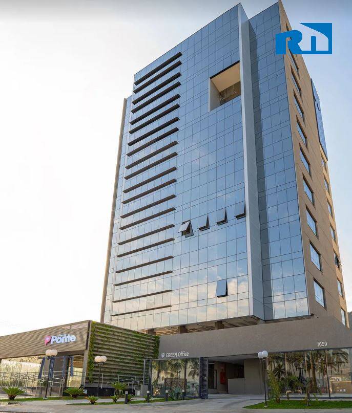 Sala Comercial Frente ao Mar – Ed. Green Office, Caraguatatuba
